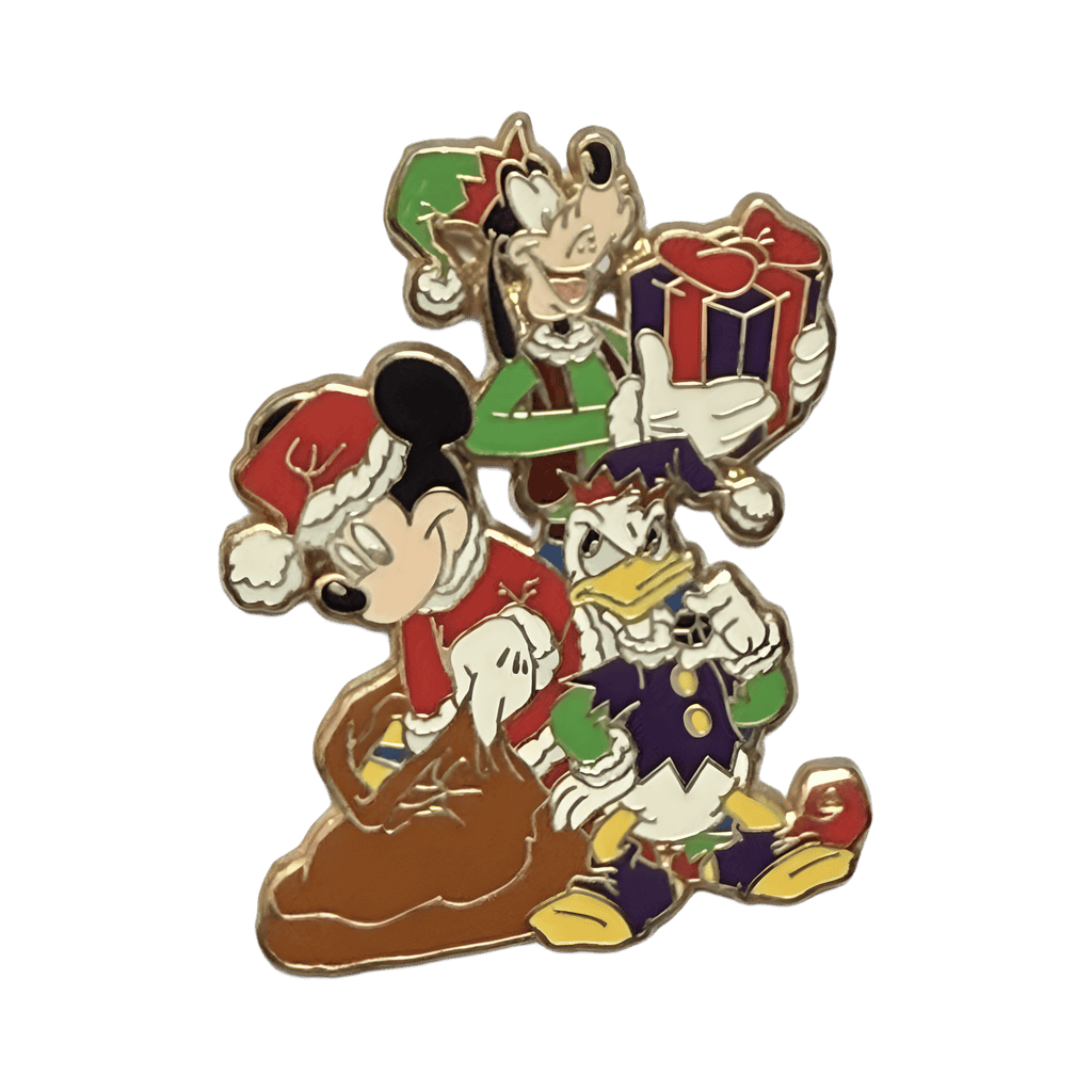 Mickey. Goofy. Donald duck Disney pin