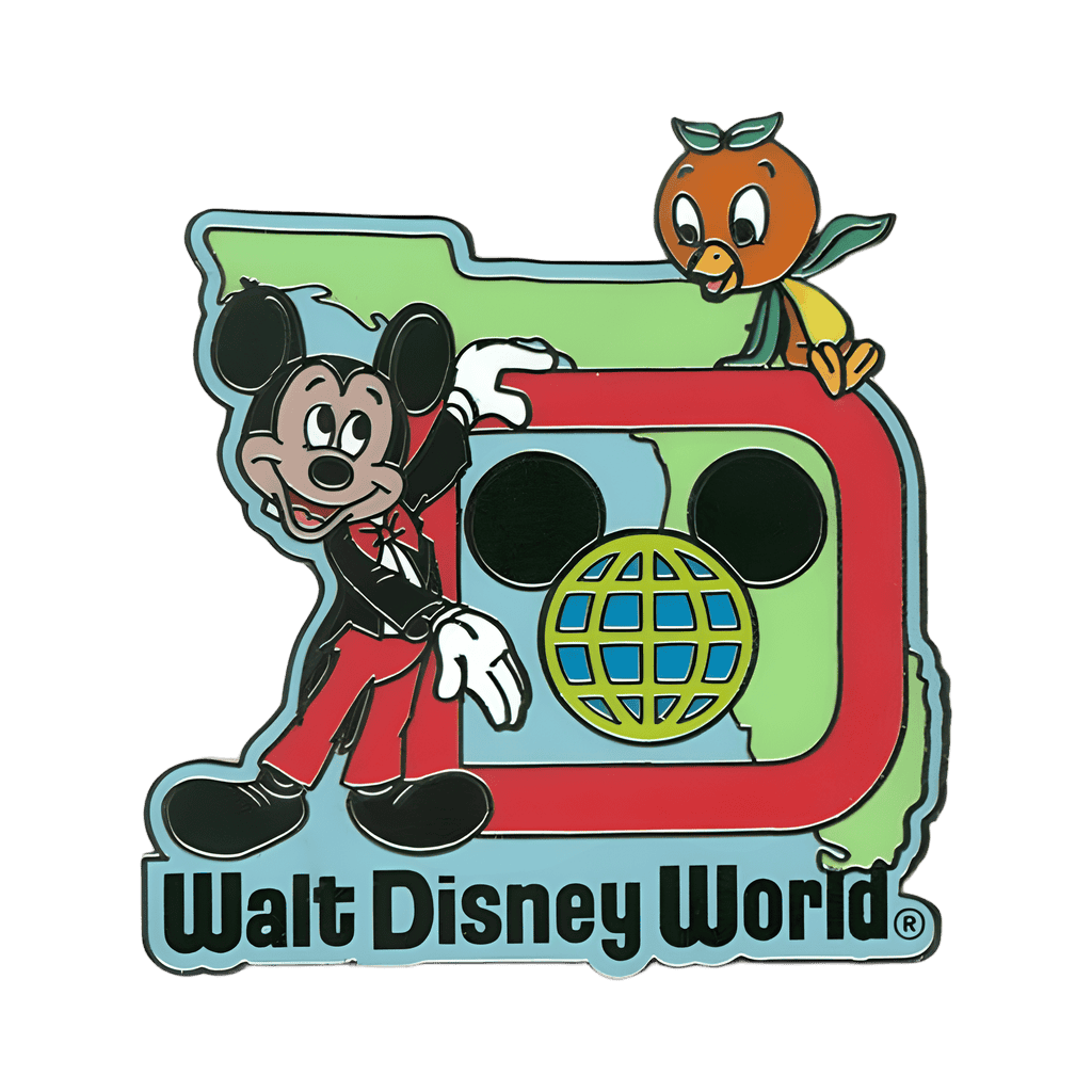 Mickey Mouse and Orange Bird Disney pin