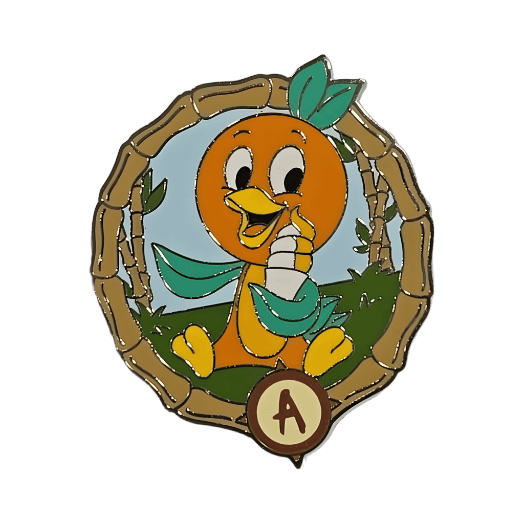 Orange Bird with Citrus Swirl Disney pin