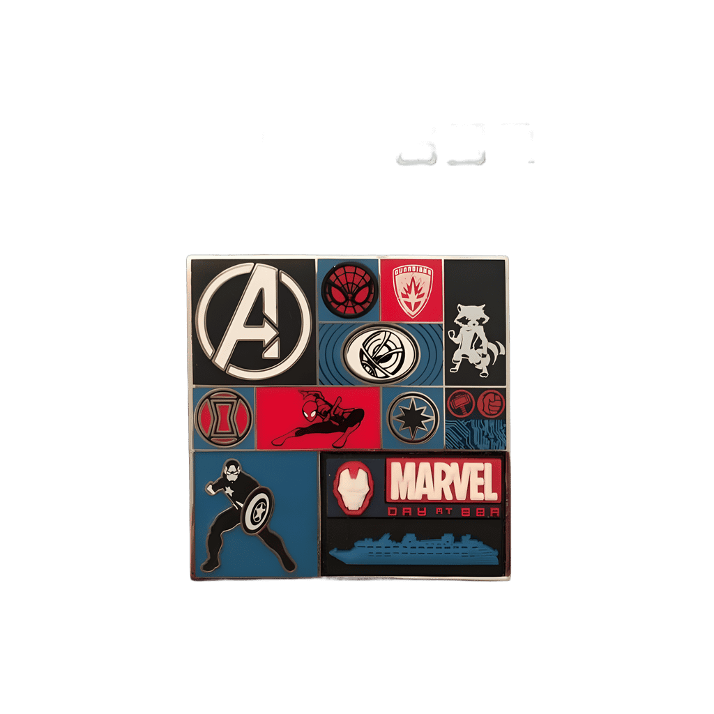 Heroes Block - Avengers and Guardians of the Galaxy Disney pin