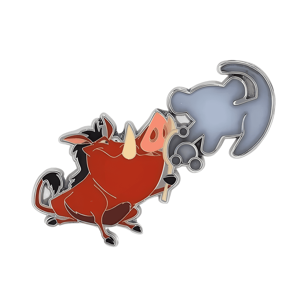Pumbaa and Simba Disney pin