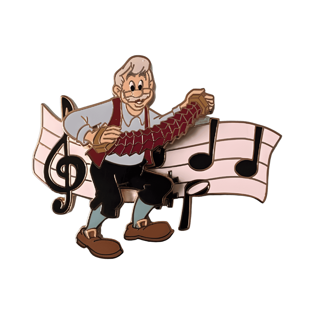 Geppetto Disney pin