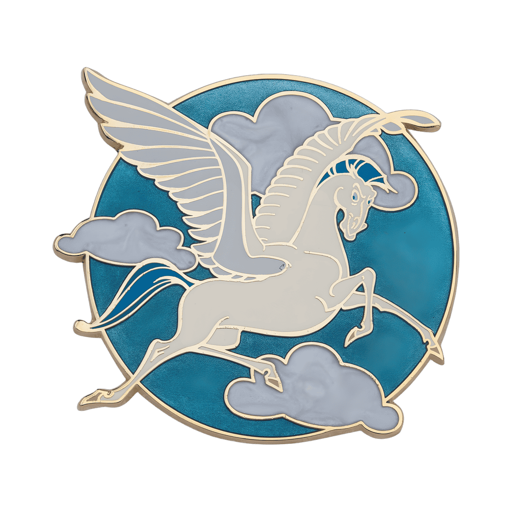 4 pin set - Pegasus Disney pin