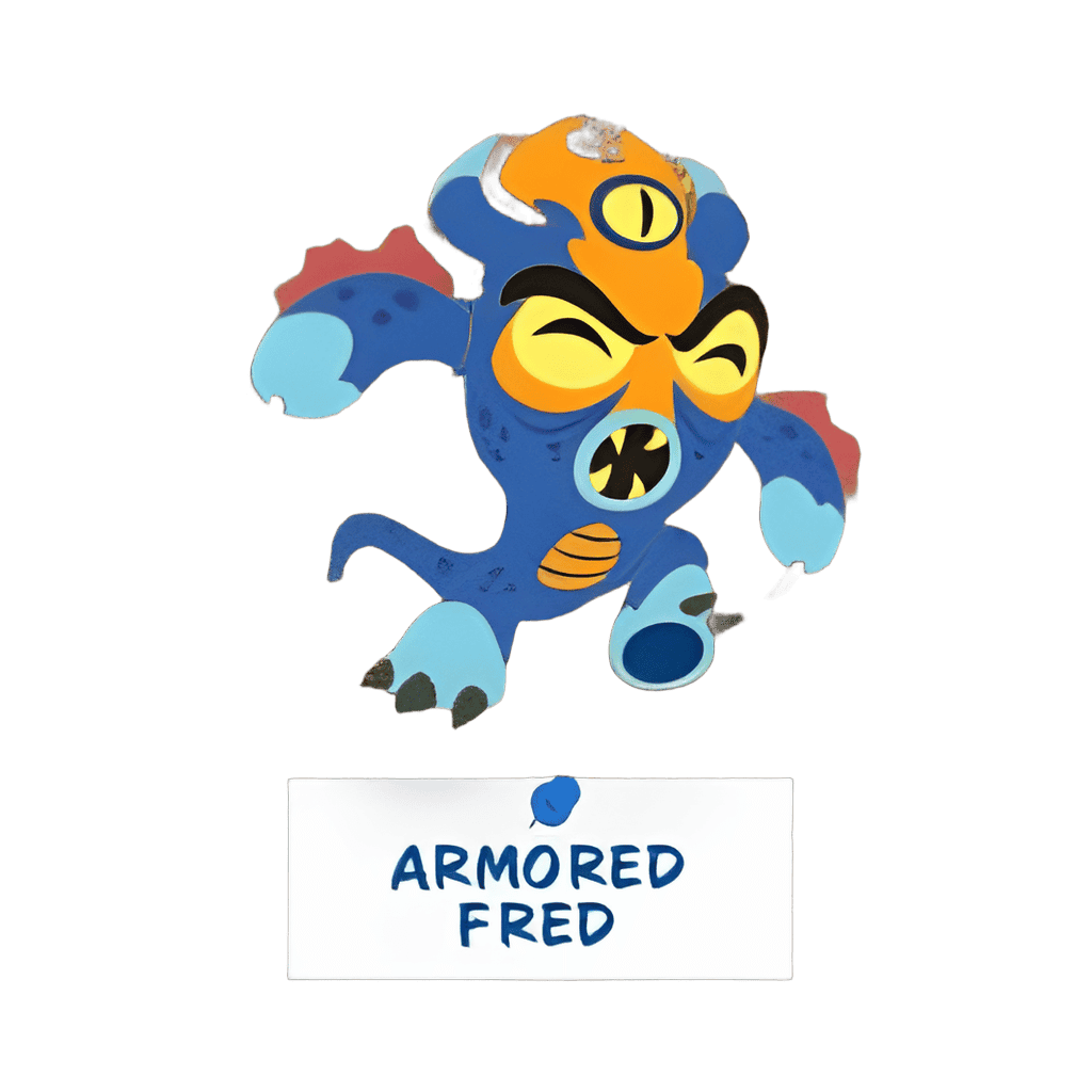 Armored Fred Disney pin