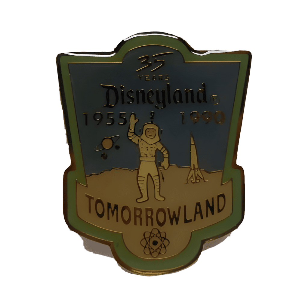 Tomorrowland Disney pin