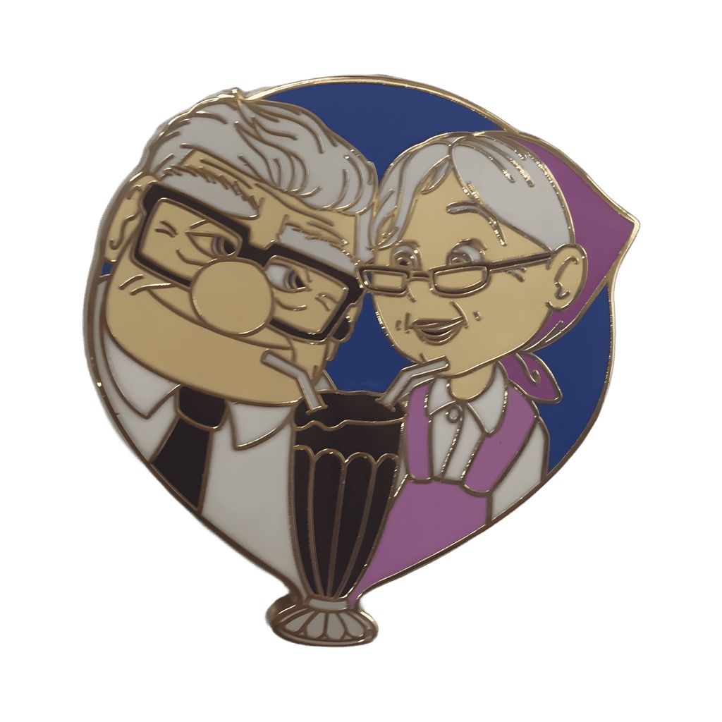 Carl and Ellie Disney pin