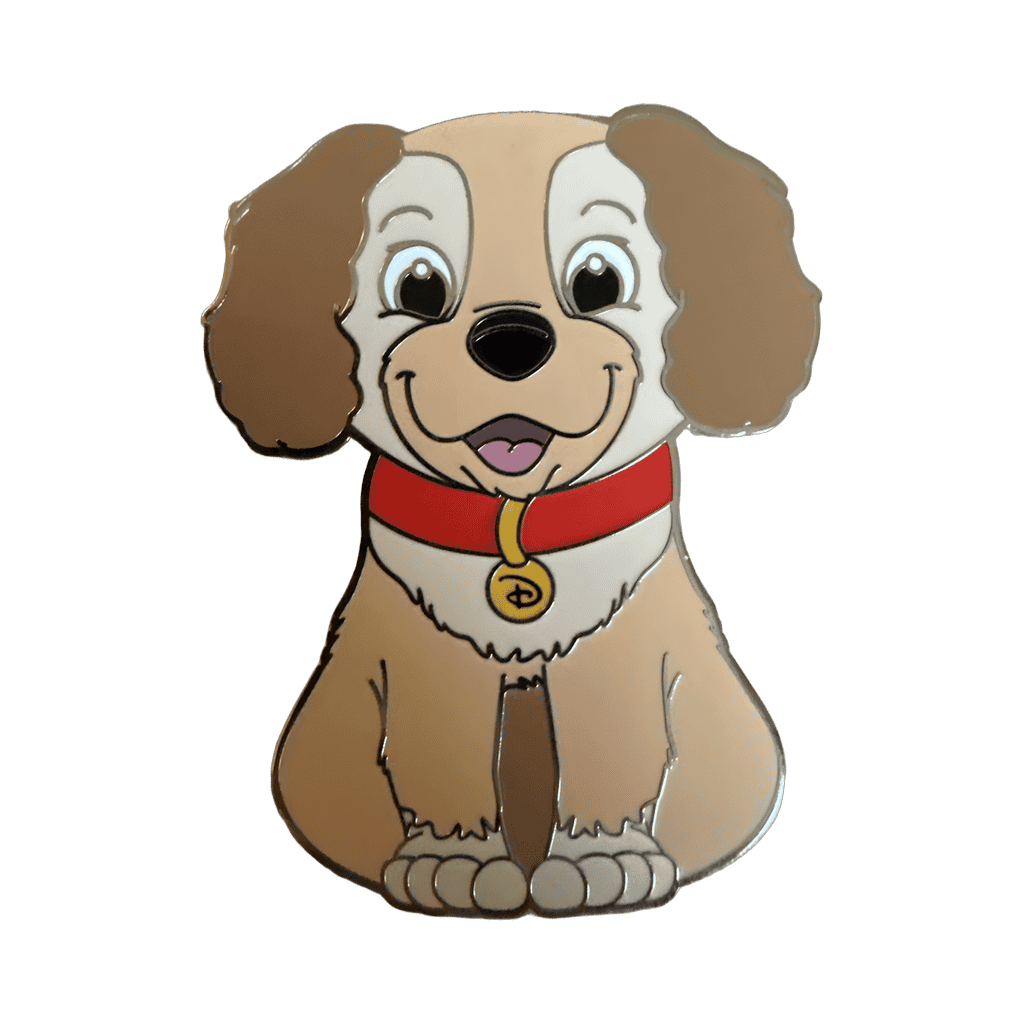 Beige Puppy Disney pin
