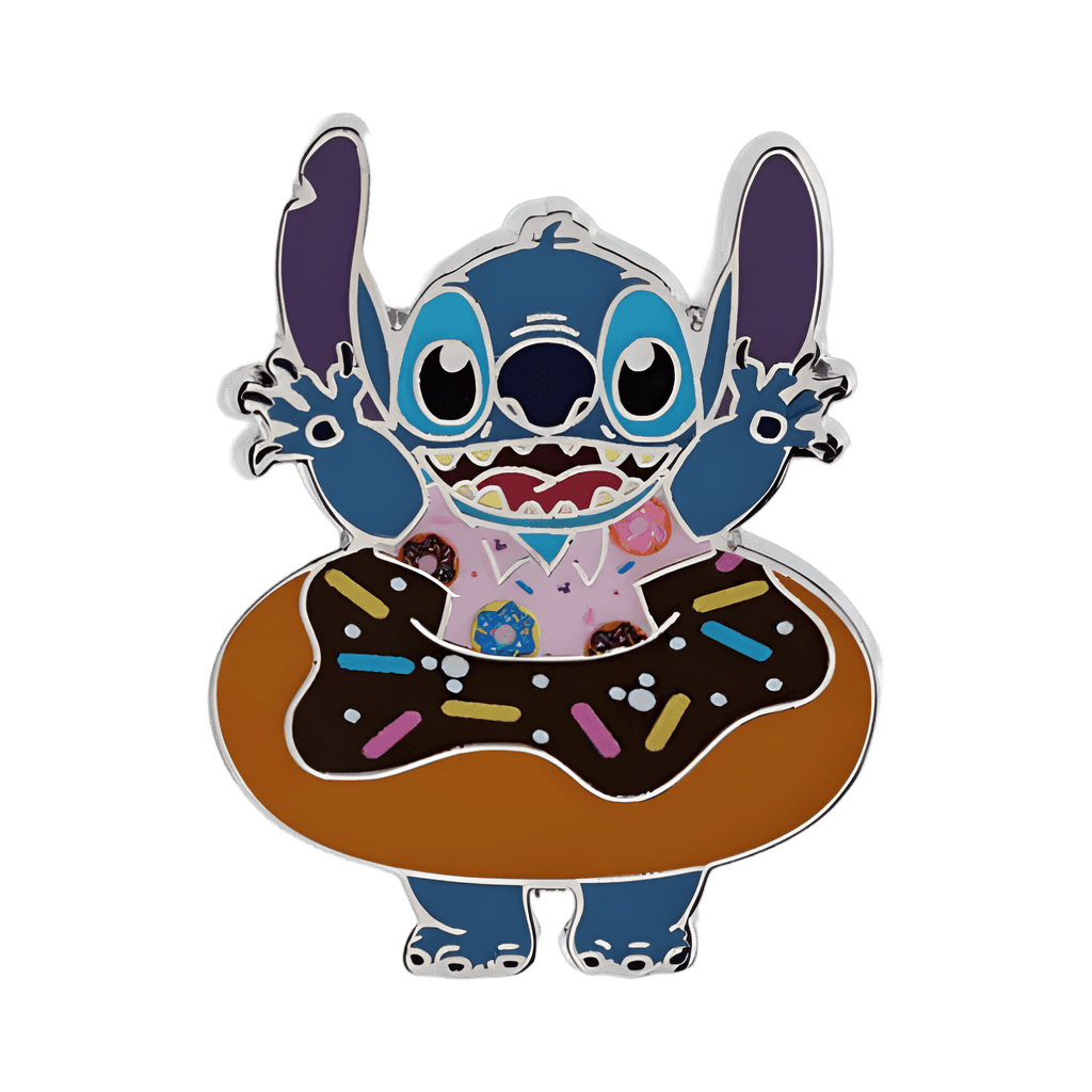Stitch with Donut Disney pin