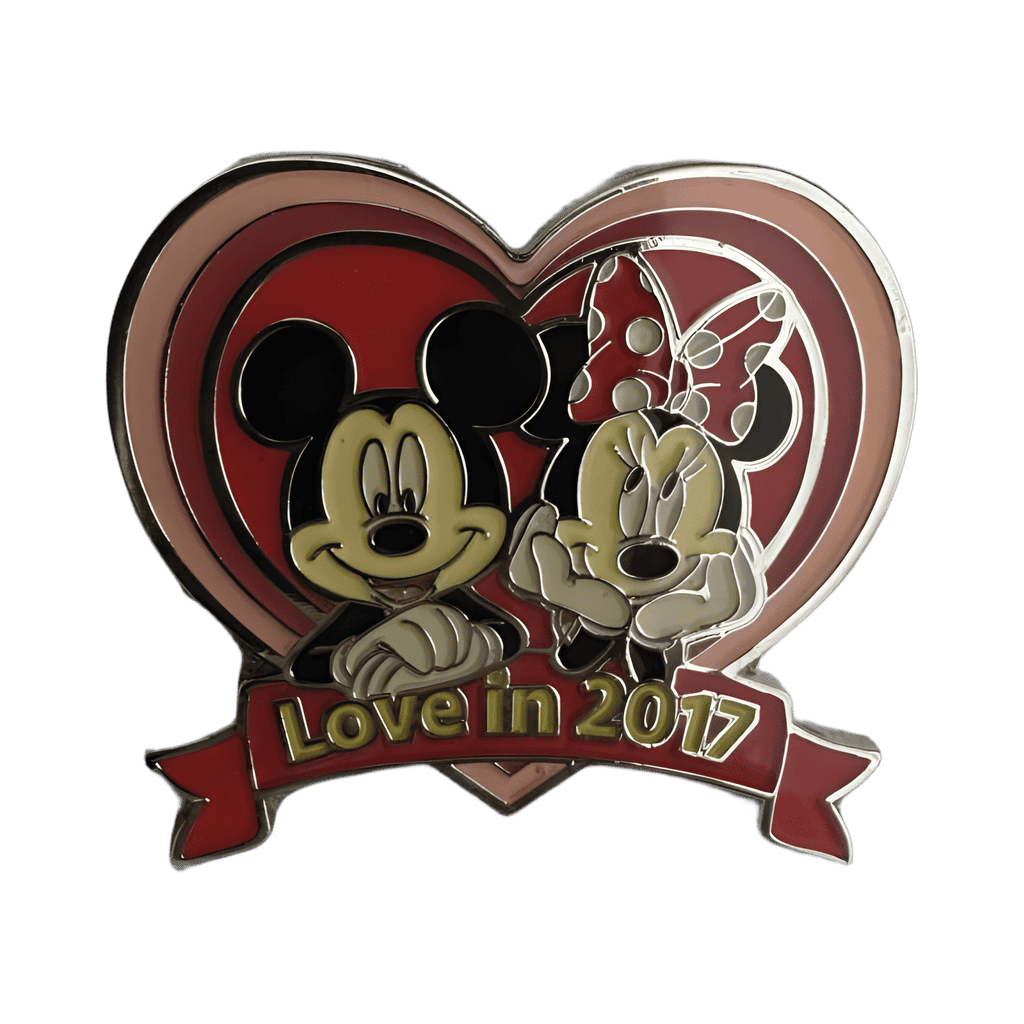 Mickey and Minnie - Love in 2017 Disney pin