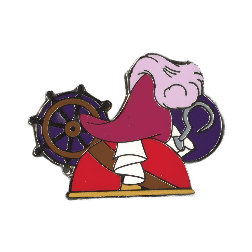 Series 1 - Captain Hook Disney pin