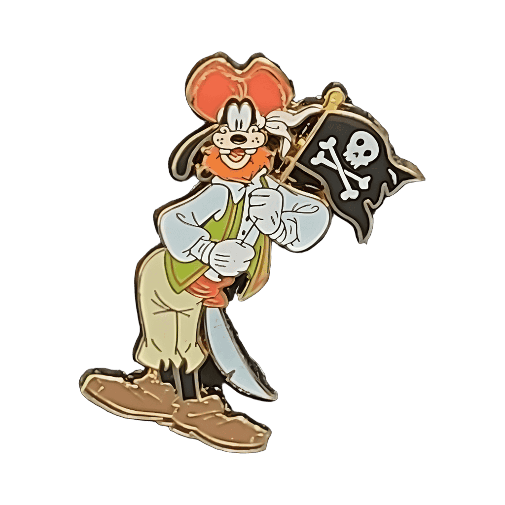 Goofy Pirate Takeover Disney pin