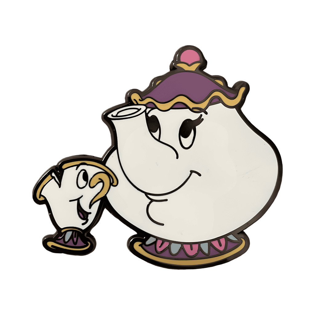 Mrs. Potts and Chip Disney pin