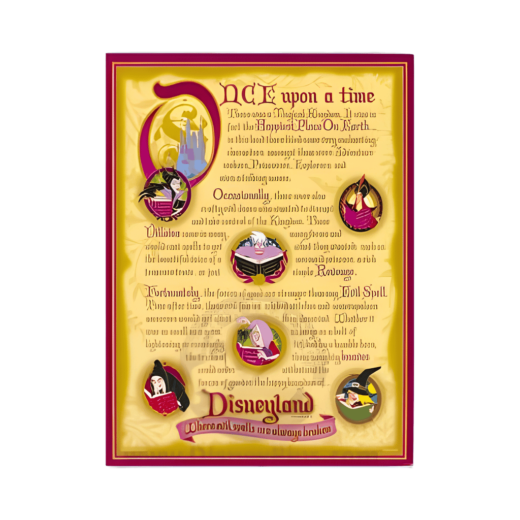 Background Illustration Disney pin