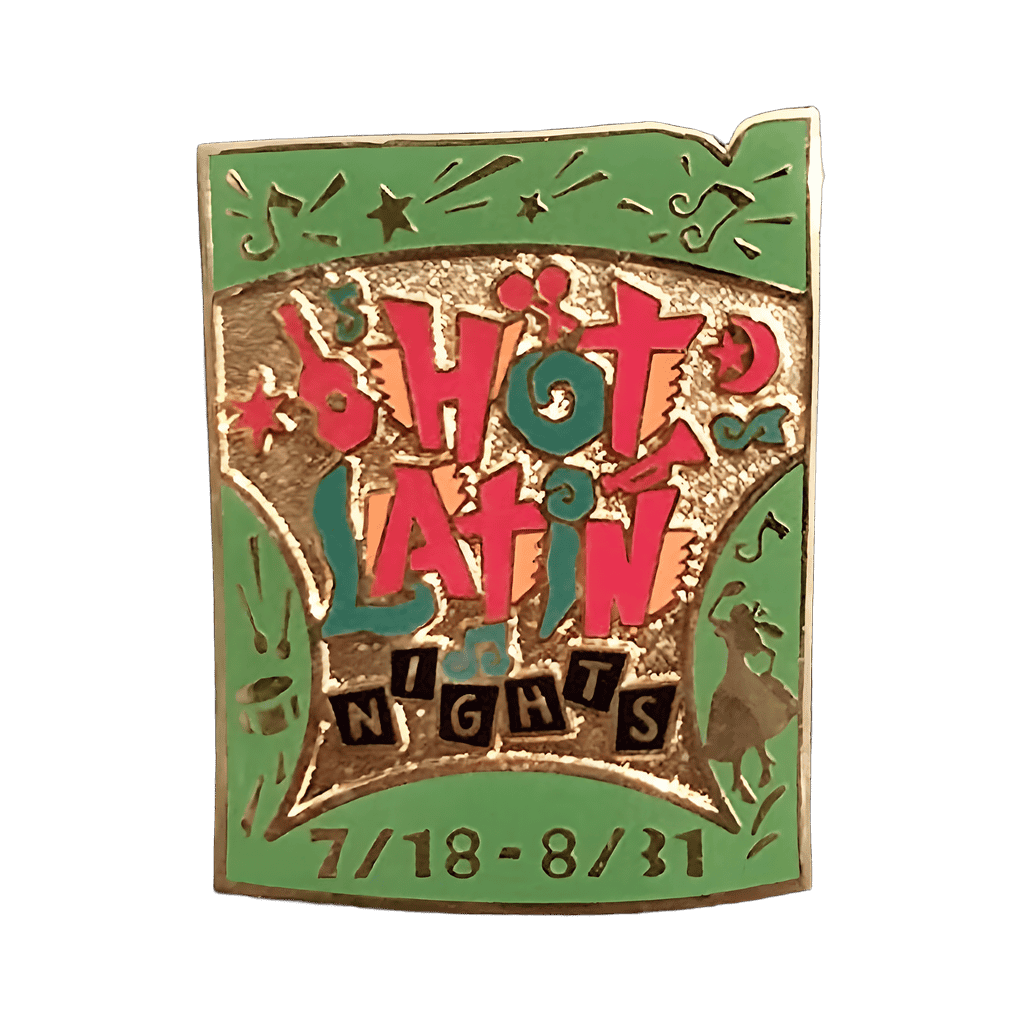 Hot Latin Nights - Green Disney pin