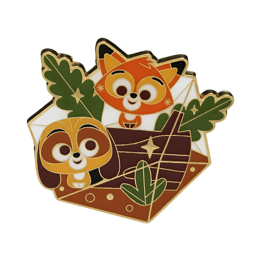 Tod & Copper Disney pin