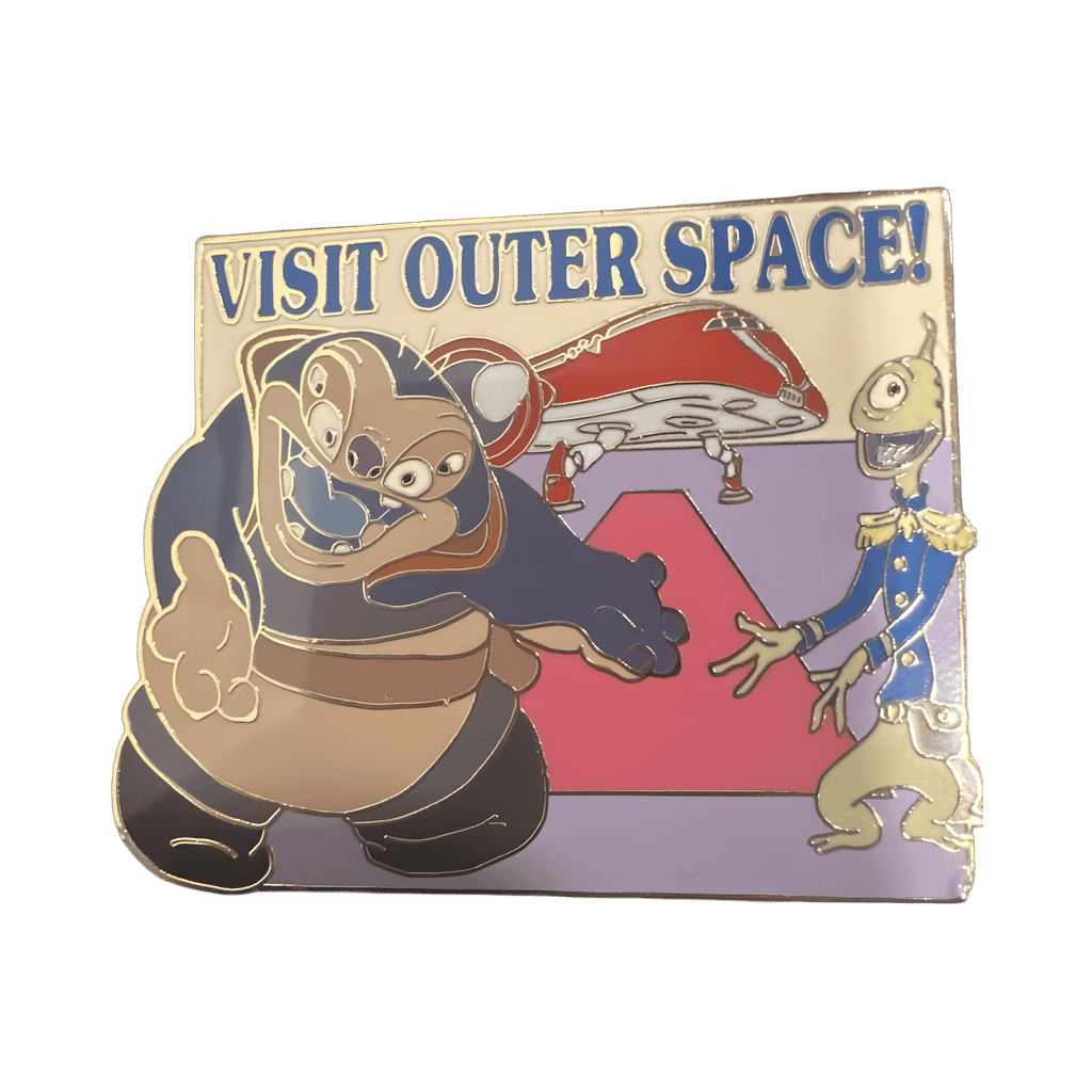 Jumba and Pleakley - Visit Outer Space! Disney pin