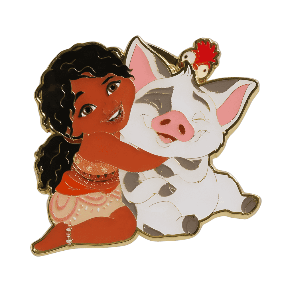 Simea, Pua, & Hei Hei Sliding - Box Lunch Disney pin