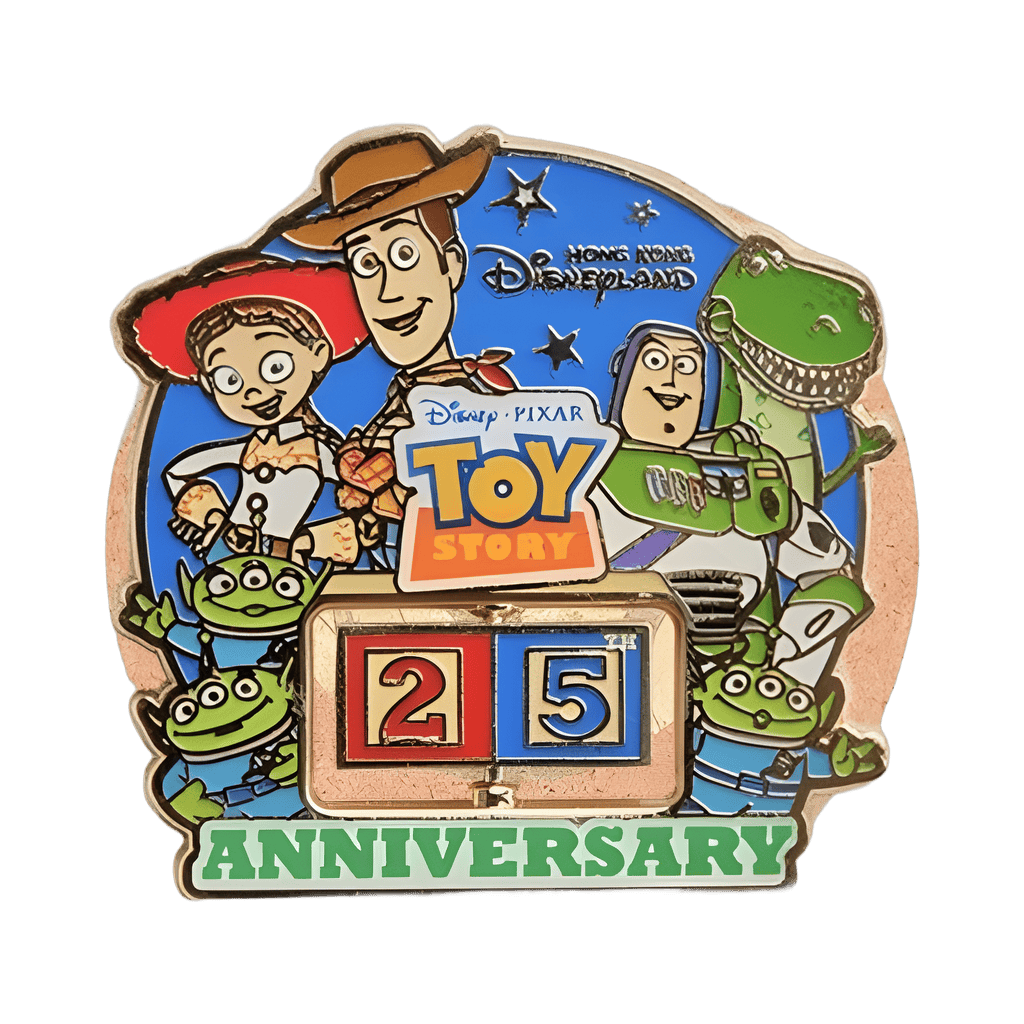 Woody, Jessie, Buzz, T-Rex and Aliens Disney pin
