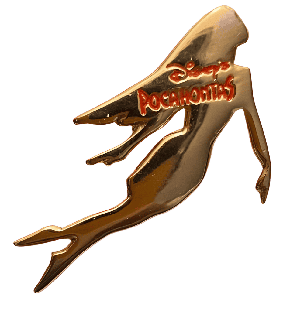 Pocahontas Silhouette Disney pin