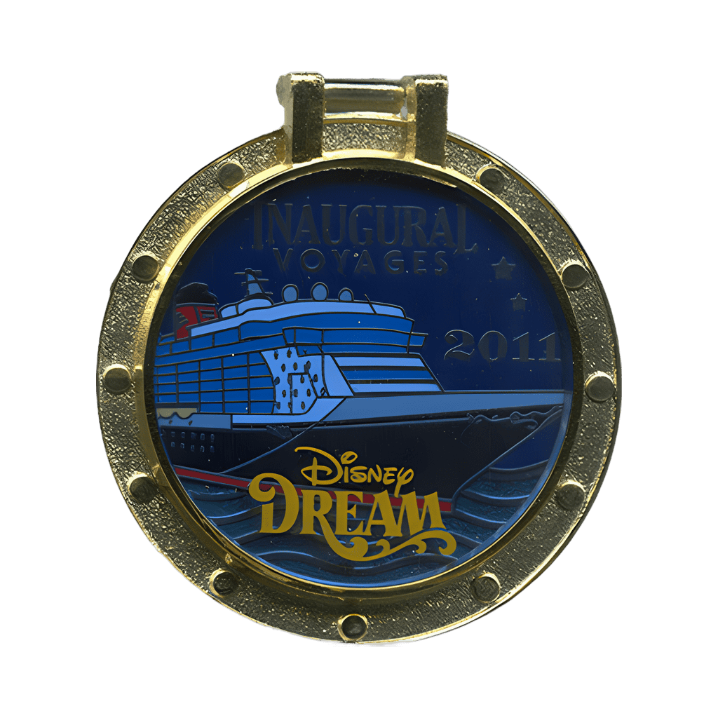 Dream Log #2 - Hinged Window with Ship Disney pin