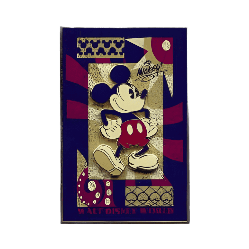 Eric Caszatt - Mickey Art Deco Disney pin
