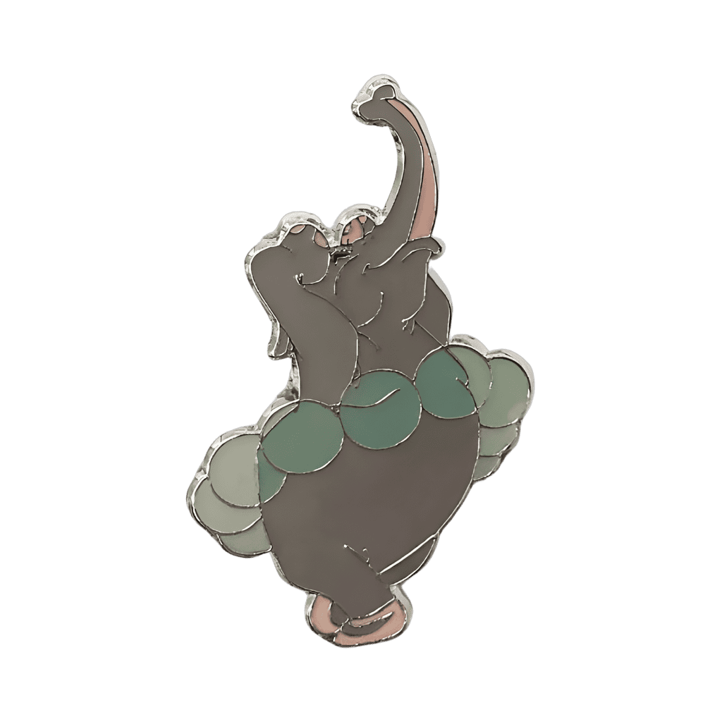 Elephanchine - Ballet Elephant dancing Disney pin