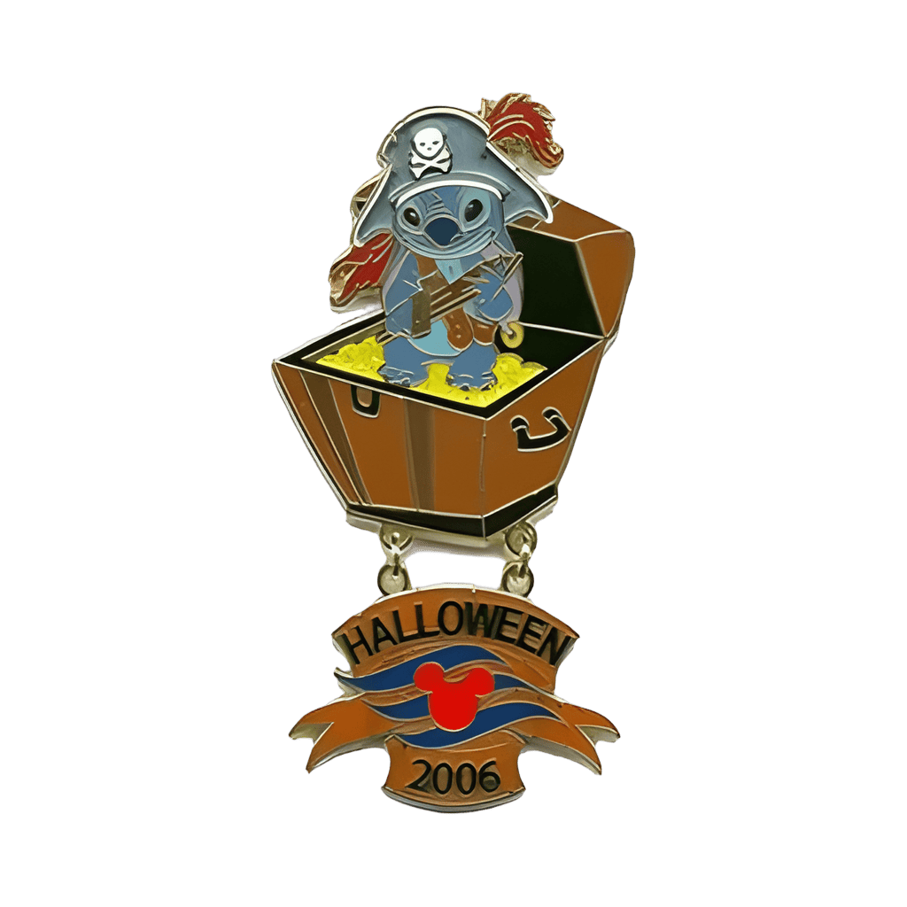 Stitch Halloween Pirate Disney pin