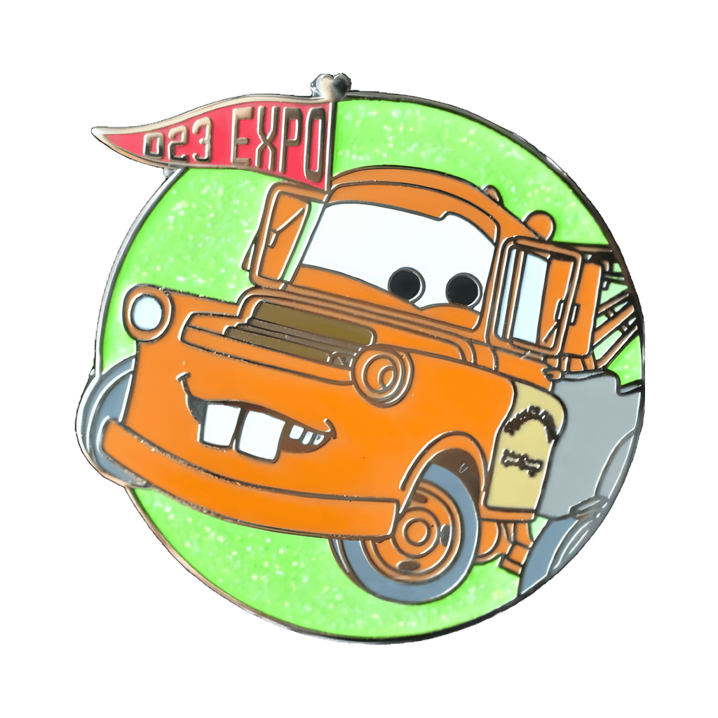 Mater with Red Pennant Disney pin