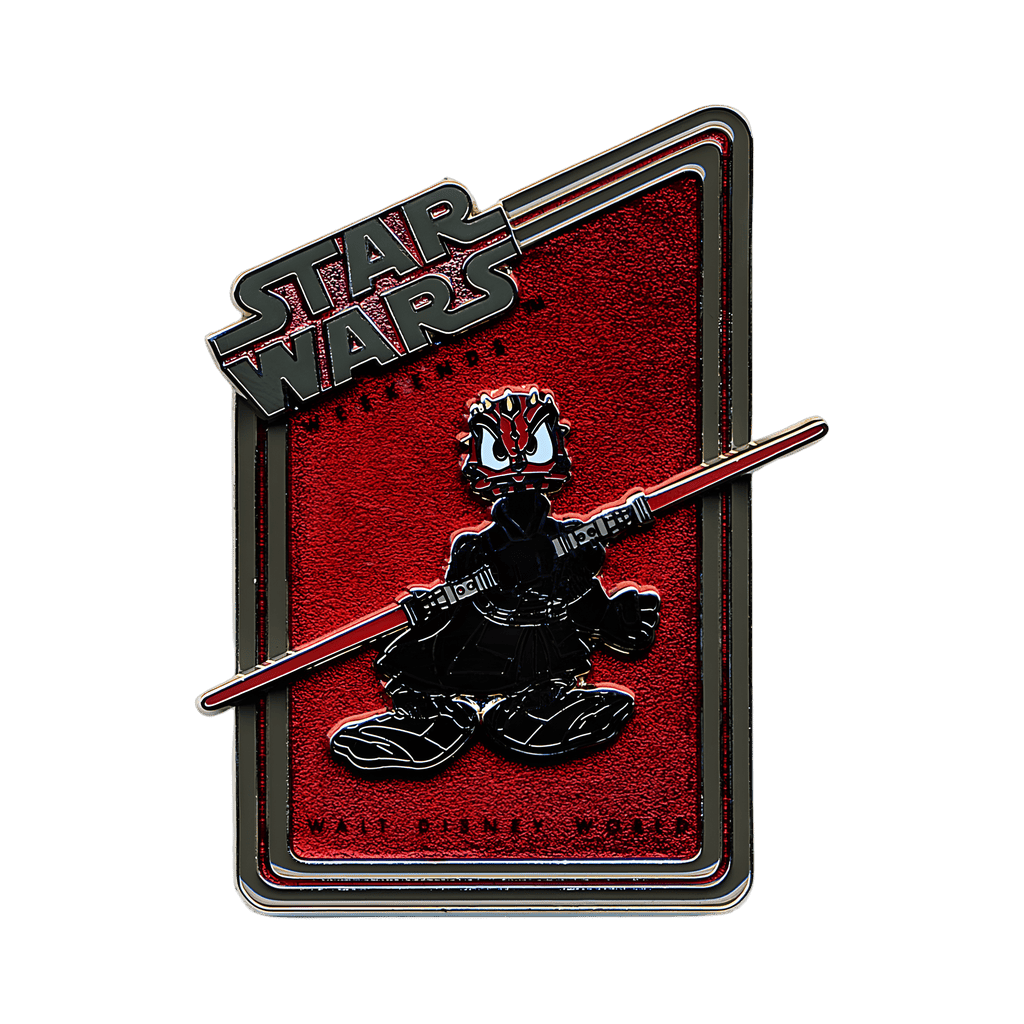 Donald as Darth Maul Disney pin