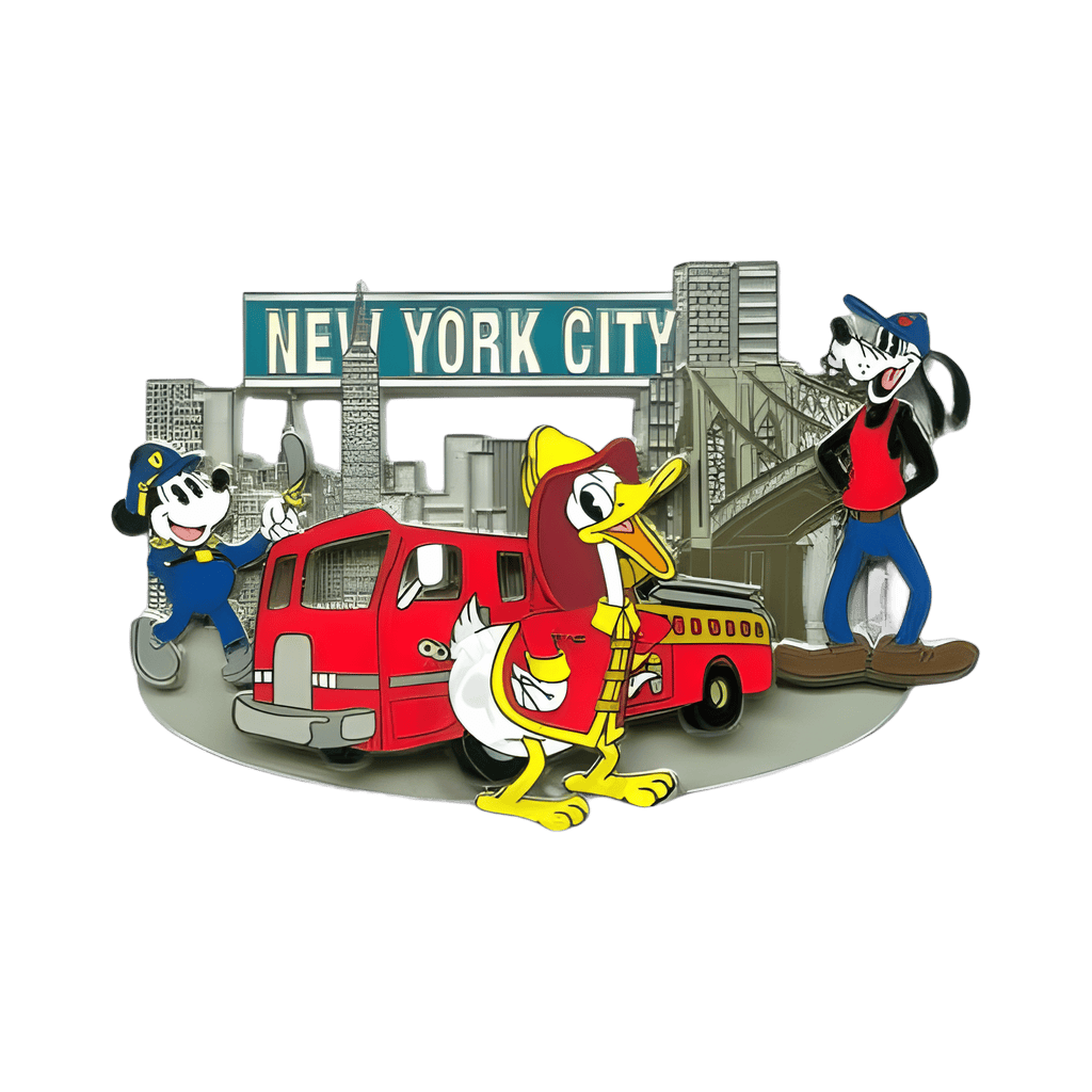 Donald as Firefighter Disney pin