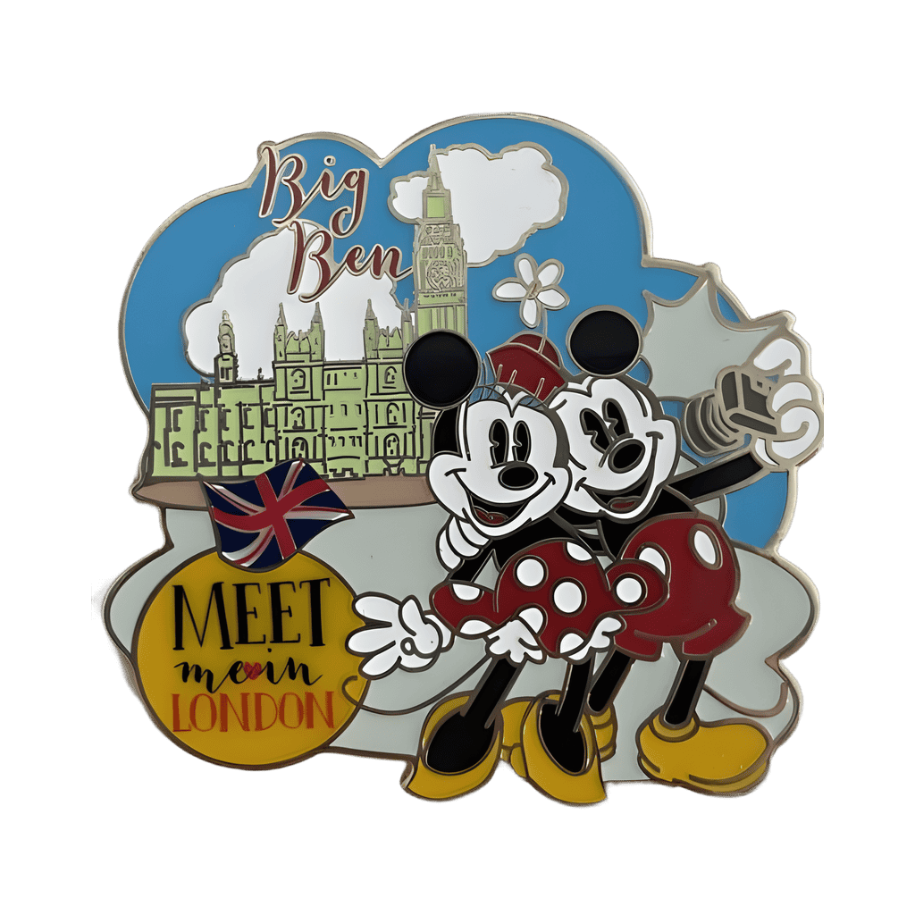 Mickey and Minnie Selfie - Meet me in London Disney pin