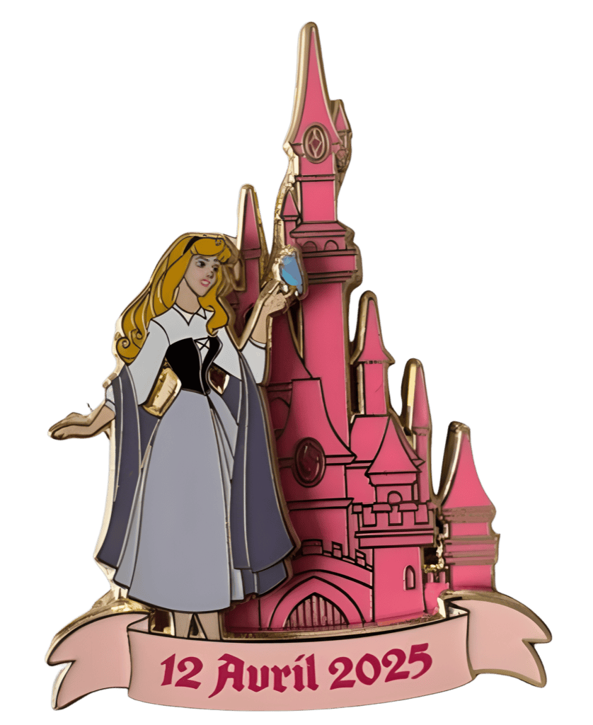 12 avril 2025 - Briar Rose and Castle Disney pin