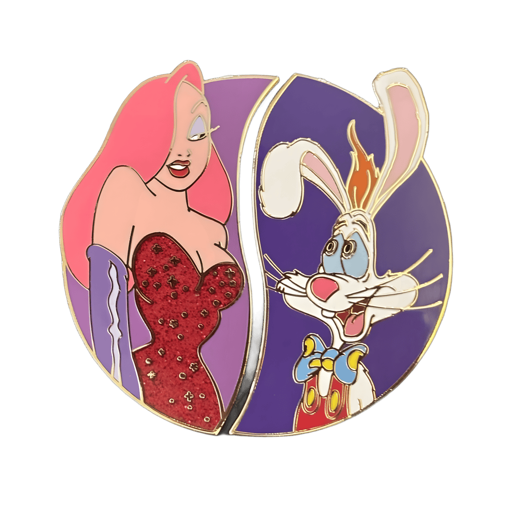 Roger and Jessica Friendship Set Disney pin