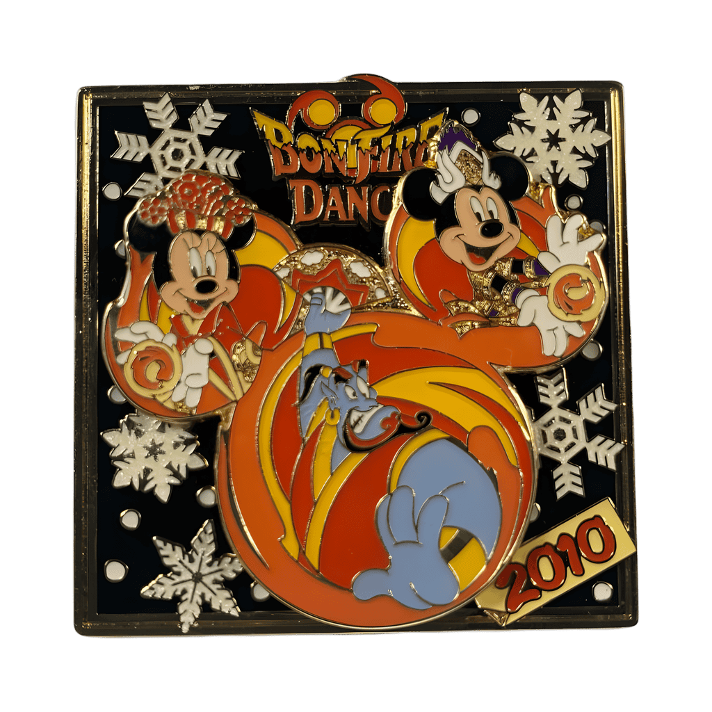 Mickey, Minnie & Genie Slider Disney pin