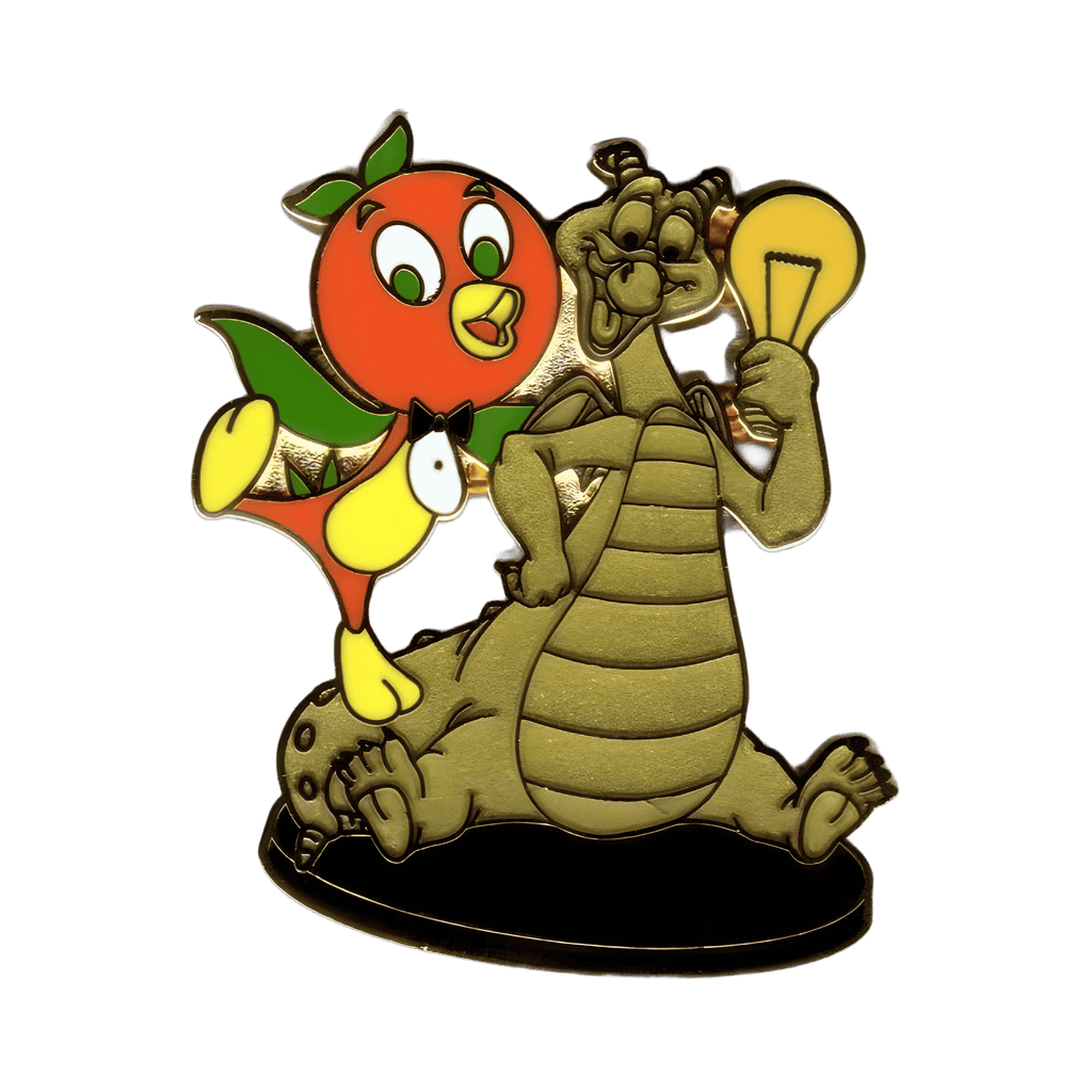Orange Bird and Figment Disney pin