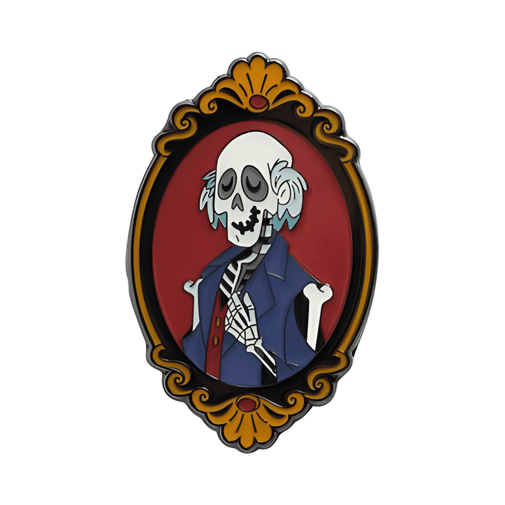 The Aging Man Portrait Disney pin