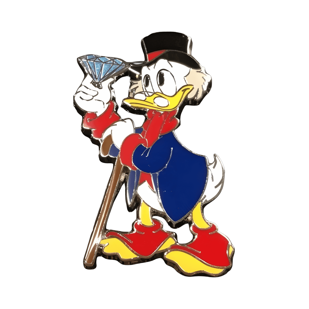 Scrooge McDuck Disney pin