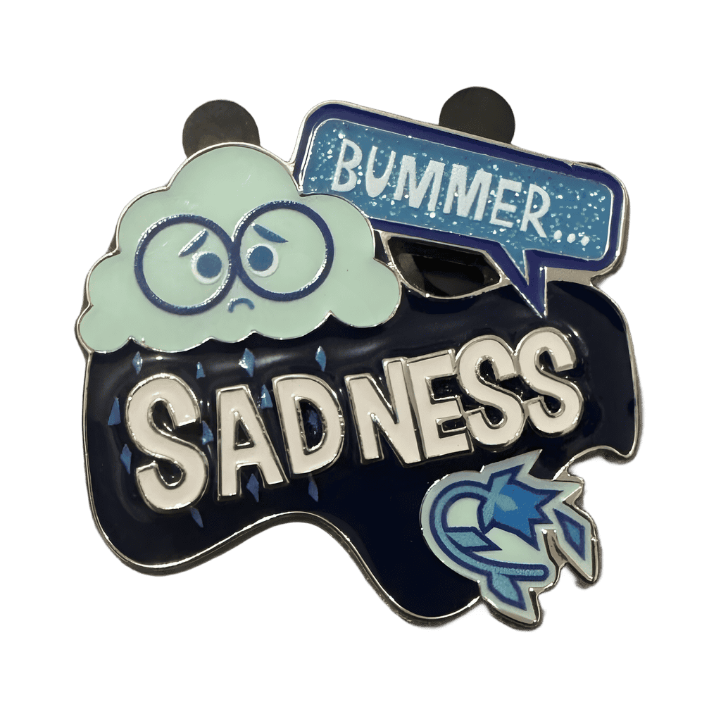 Sadness Disney pin