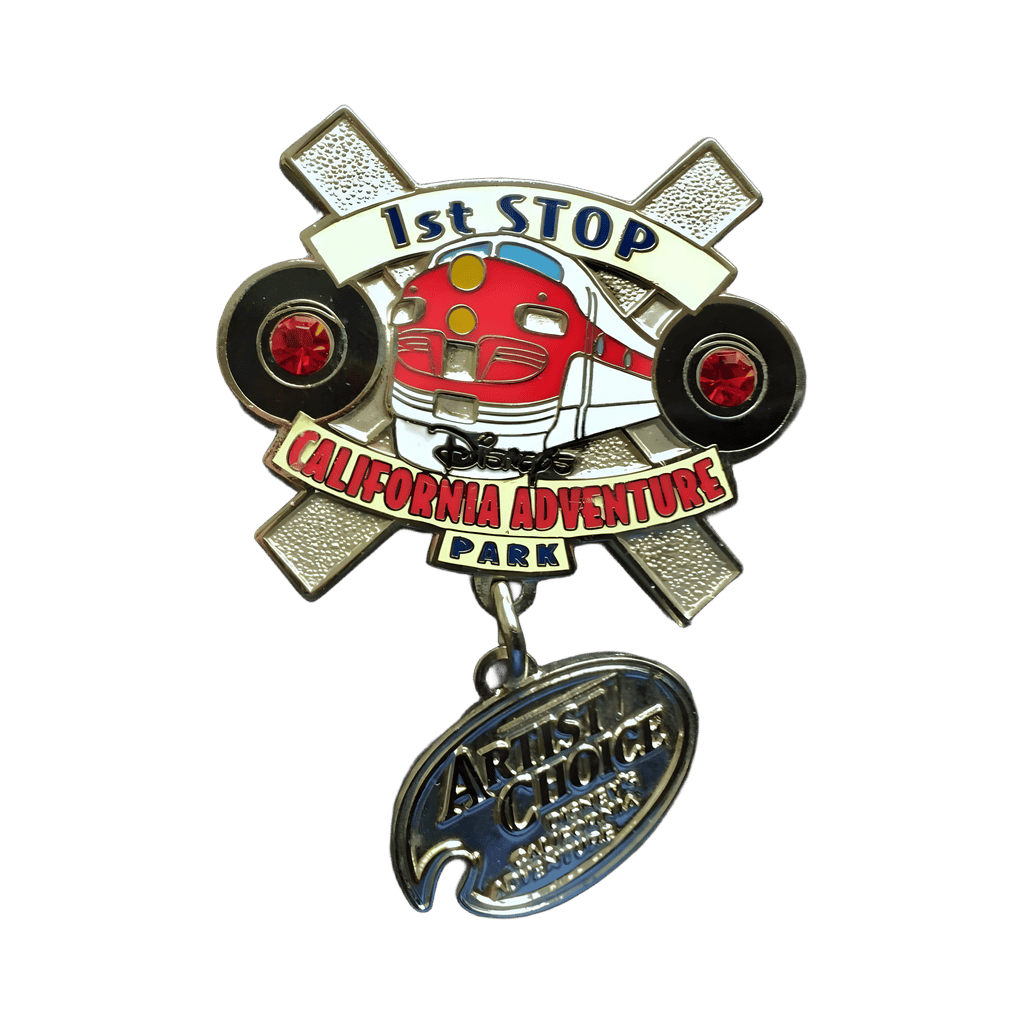 Zephyr Train 1st Stop Disney pin