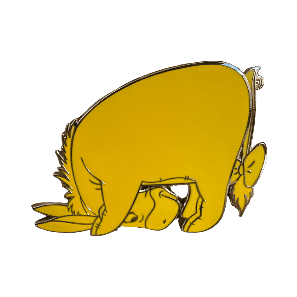 Yellow Eeyore Disney pin