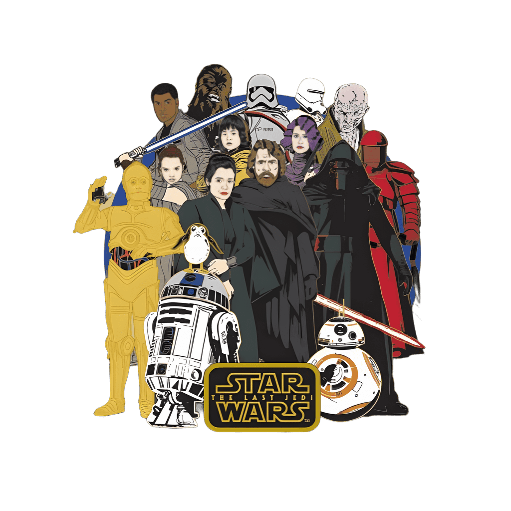 The Last Jedi Disney pin
