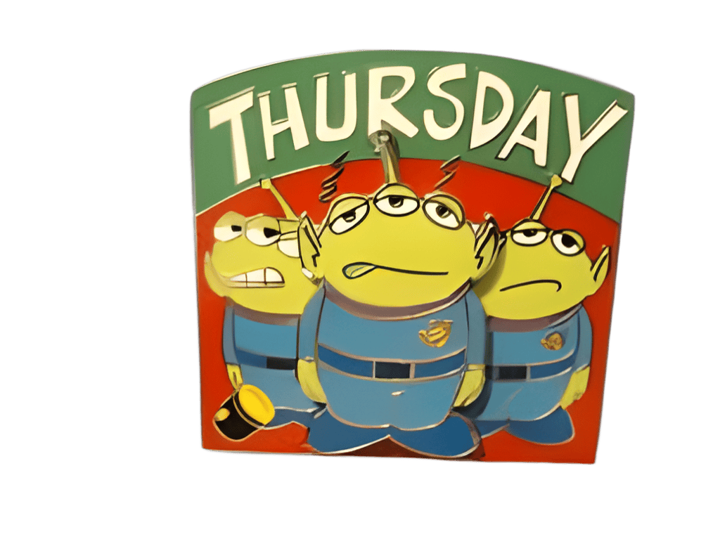 Thursday Disney pin