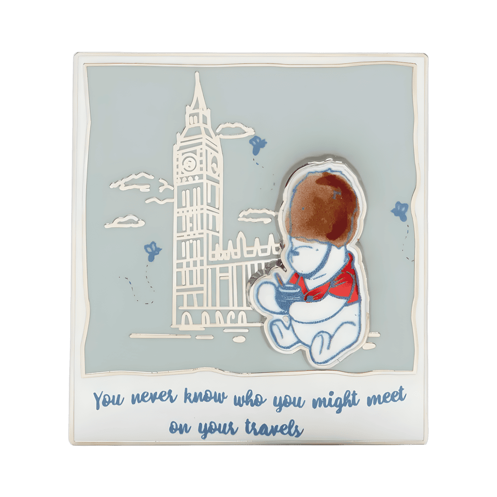 Pooh in London Disney pin