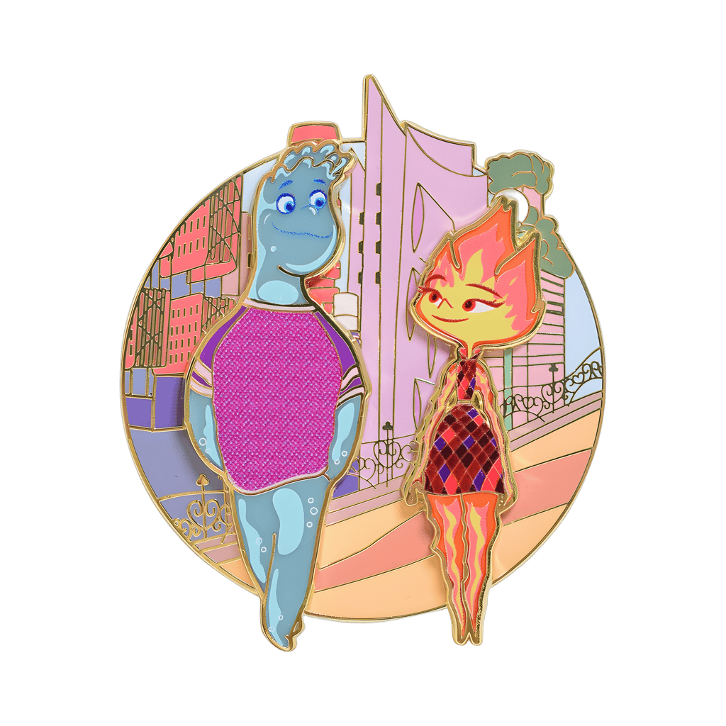 Elemental - Ember and Wade Disney pin
