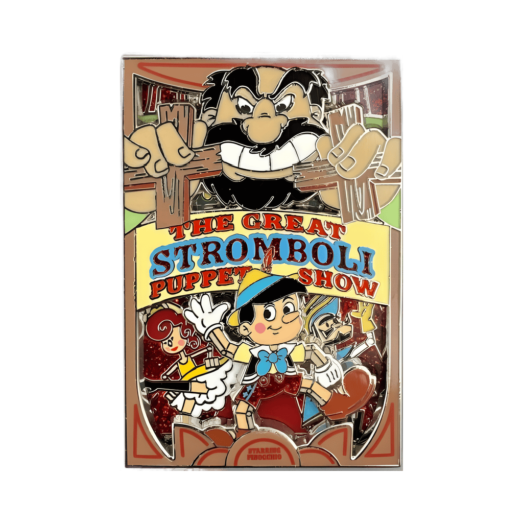 Pinocchio - The Great Stromboli Puppet Show Disney pin