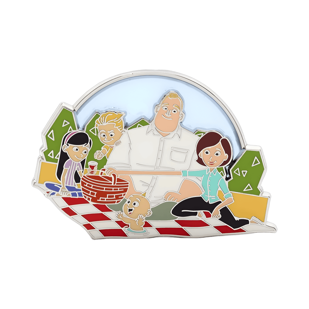 The Incredibles Family Picnic Disney pin