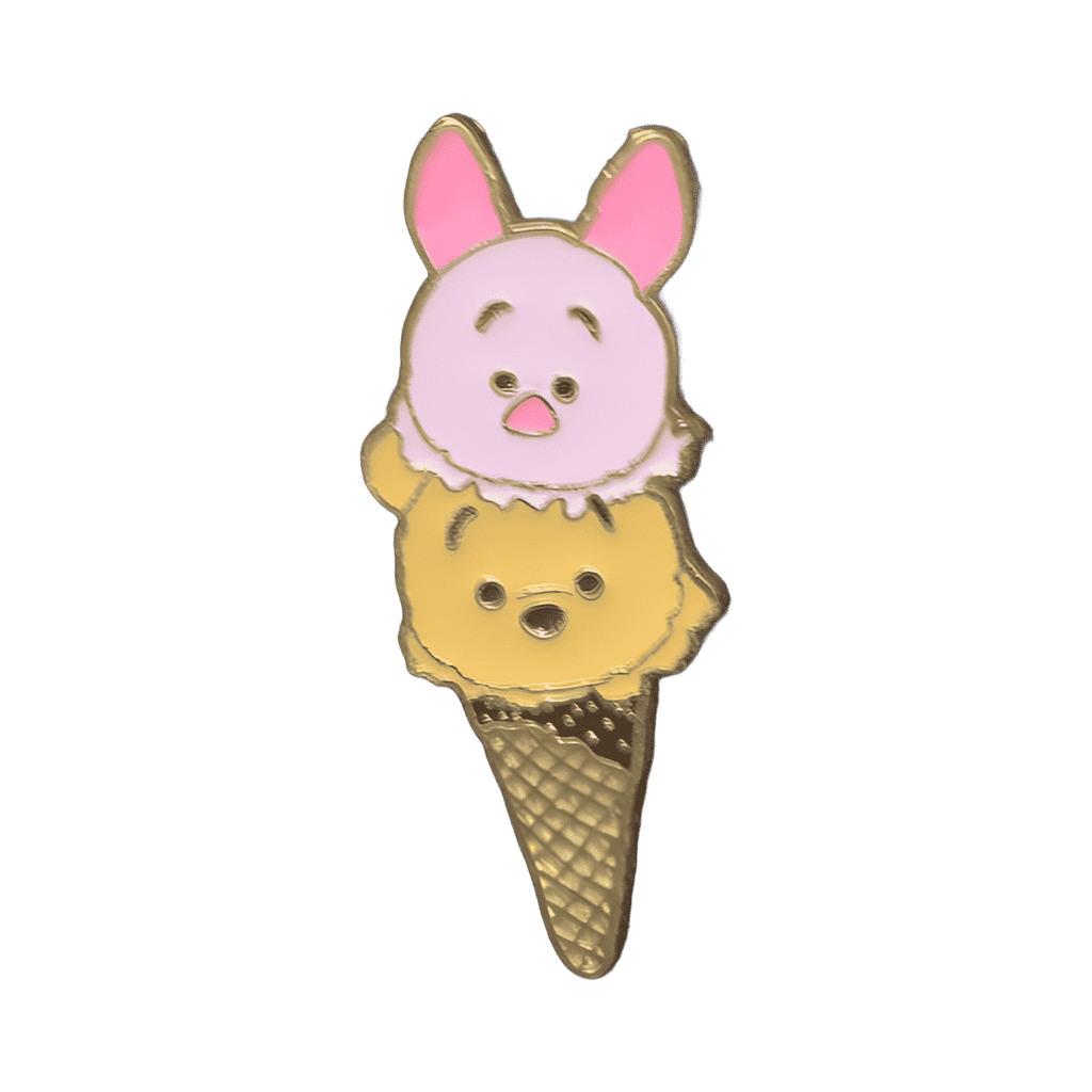 Piglet and Winnie the Pooh Disney pin