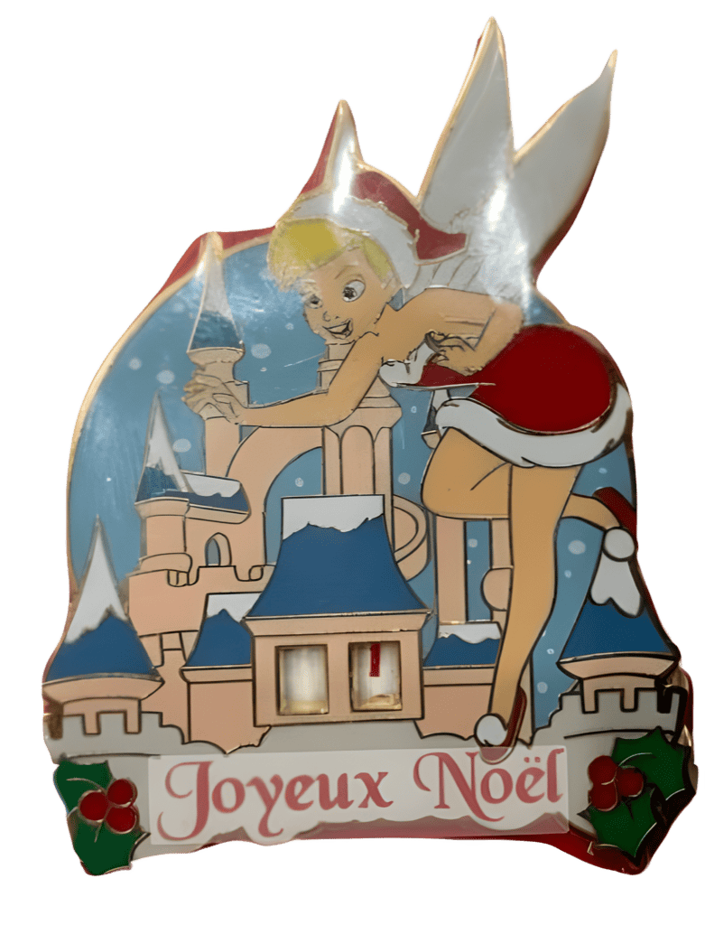 Joyeux noël - fée clochette - Tinker Bell Disney pin