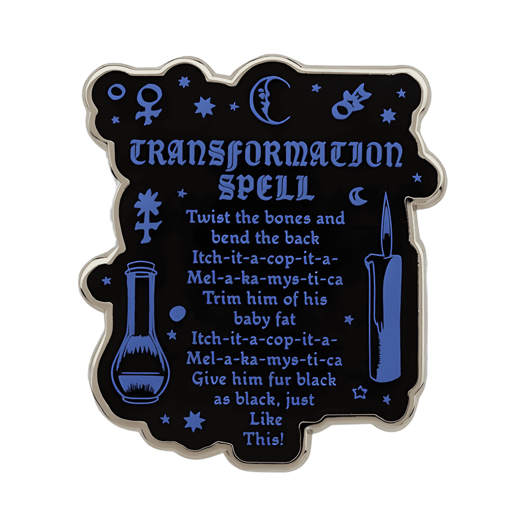 Transformation Spell Disney pin