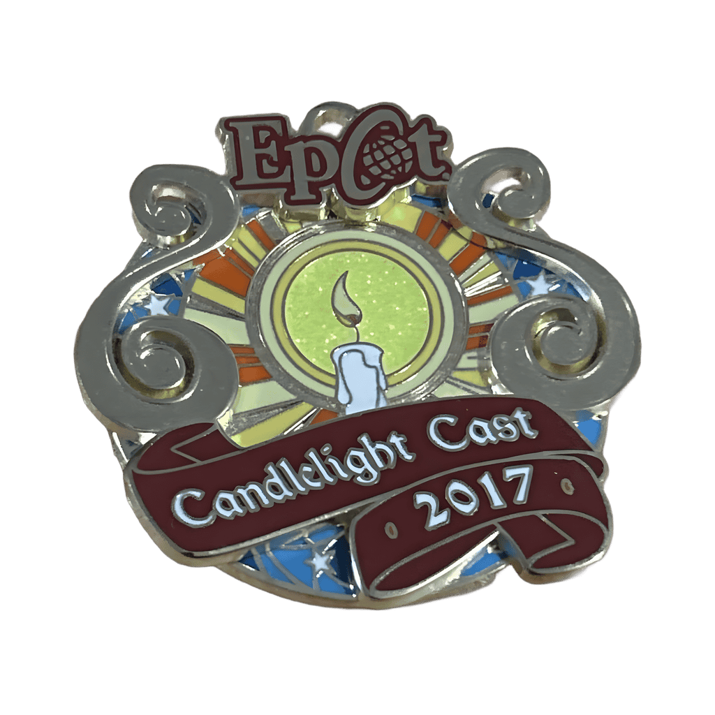 2017 Candlelight Cast Choir Disney pin